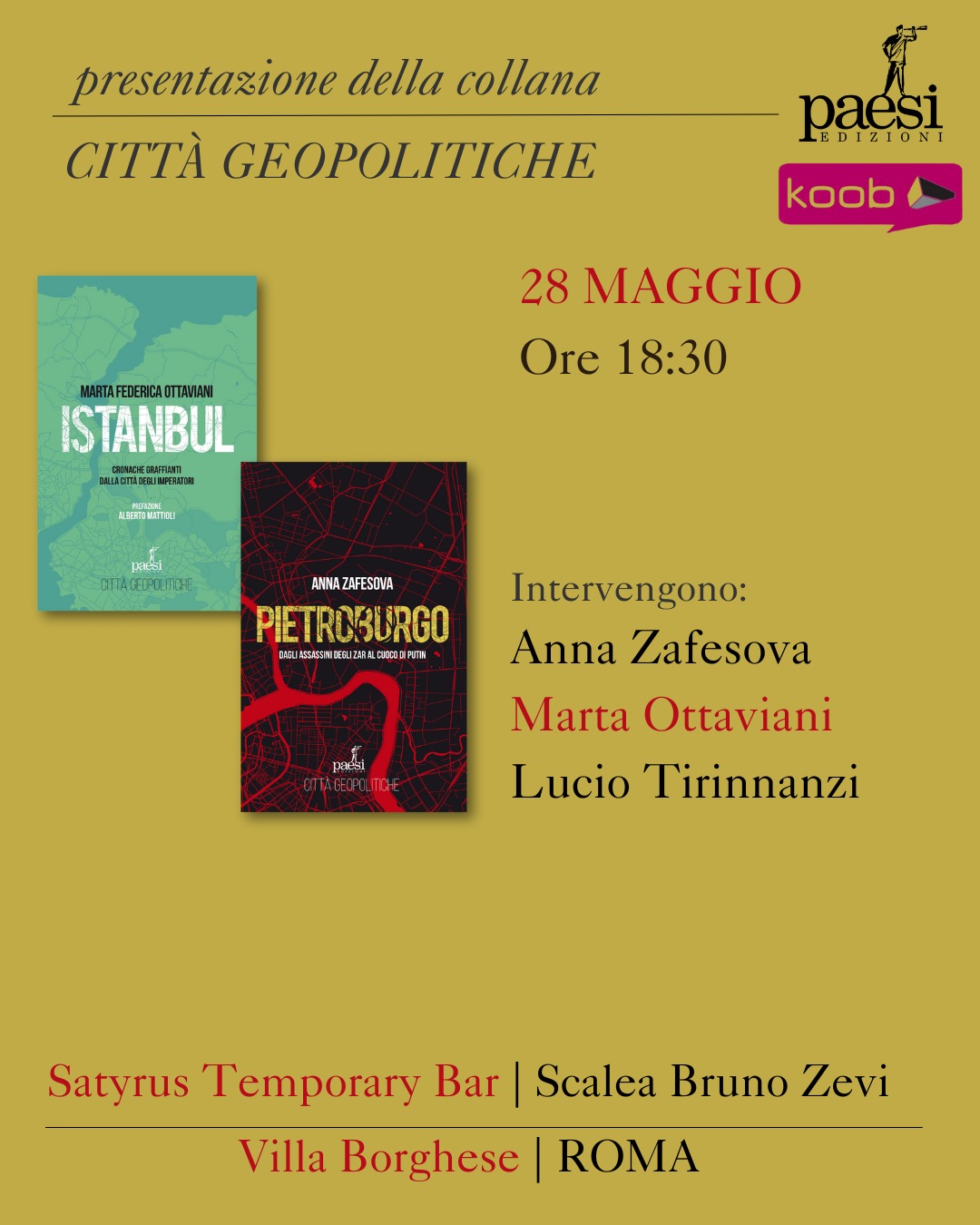 Città Geopolitiche 28 maggio Roma(1)